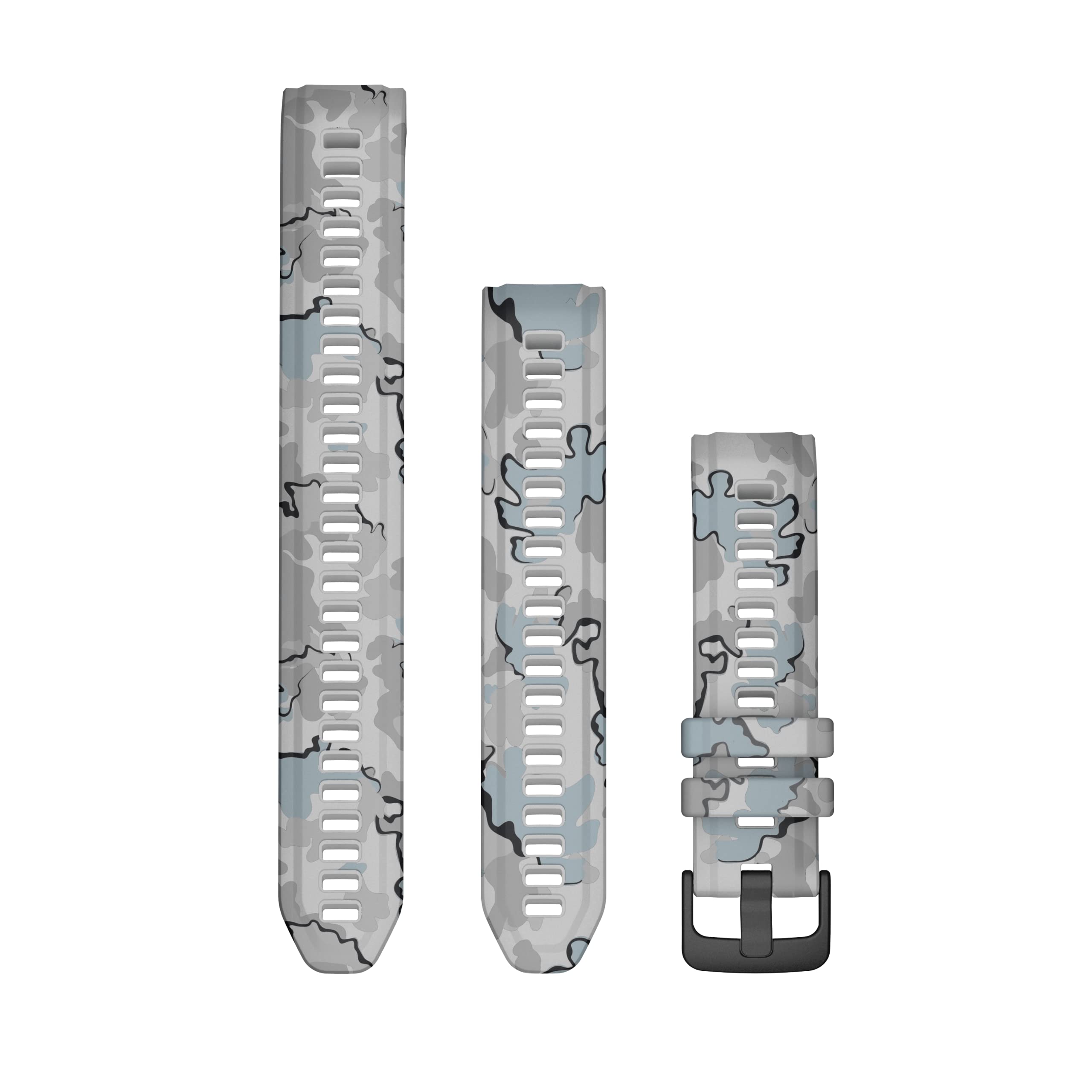 Garmin Official Instinct 2S Bands (20mm), suitable for Instinct 2S series only, Original accessory, Silicone, Mist Grey Camo