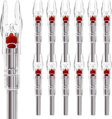 Miniatura 8 de S - Juego de 6 llaves iluminadas para flechas de 0.2440.244 in, incluye destornillador de flecha iluminado para tiro con arco y caza