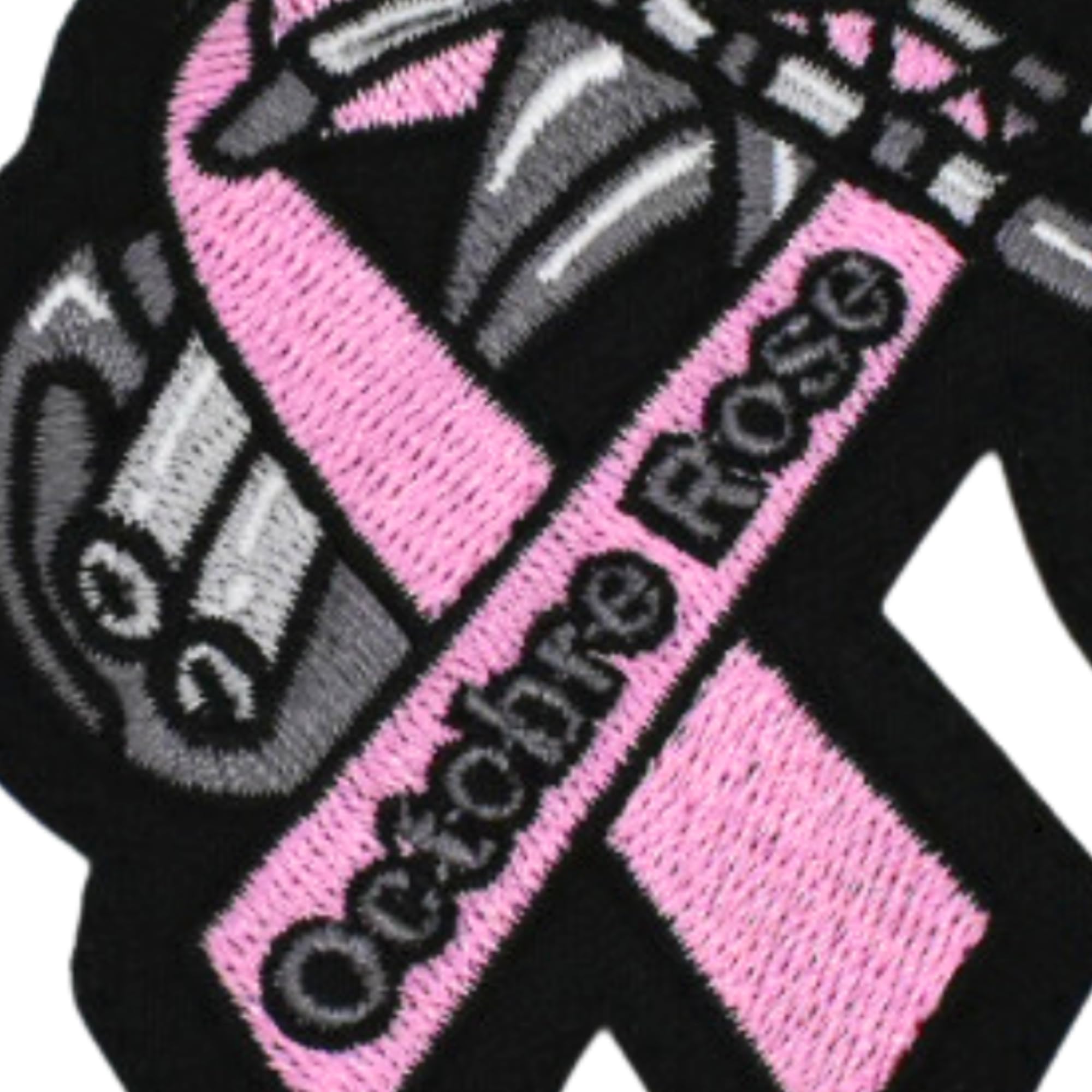 12 Patches Thermocollants Octobre Rose - écussons Brodés Ruban Rose - à Coudre Ou Repasser Sur Vêtements, Sacs, Chapeaux