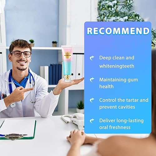 Miniatura 2 de Pasta de dientes blanqueadora de niacinamida, pasta de dientes de niacinamida, refresca el aliento, refresca el aliento, elimina las manchas de los