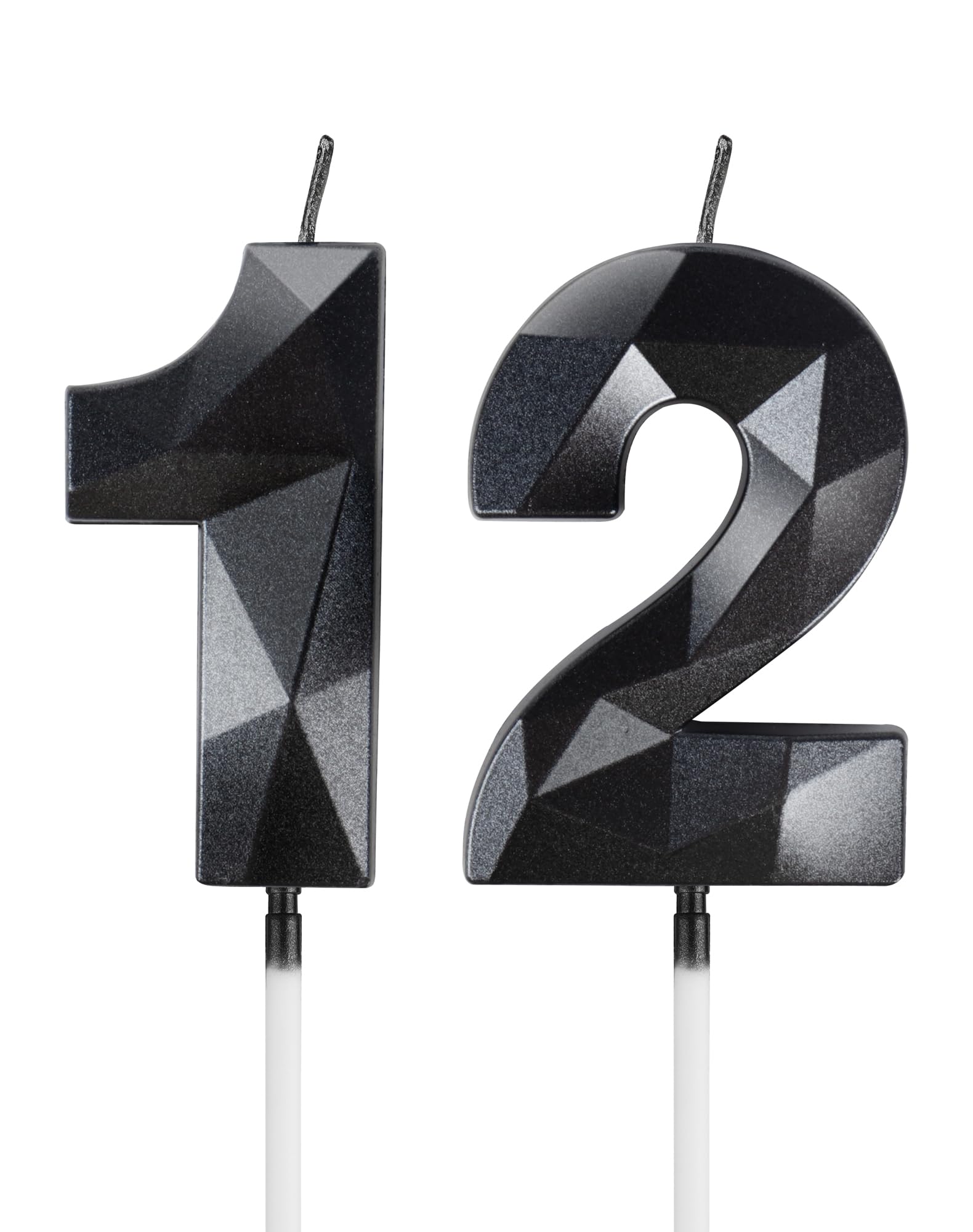 Royal Blue 13th Birthday Candles, 3D Number 13 Candle for Cake, Boy Girl 13th Birthday Decorations,Sapphire Candle Topper Blue Cake Decorations for Birthday Party Wedding Anniversary Supplies — view 88
