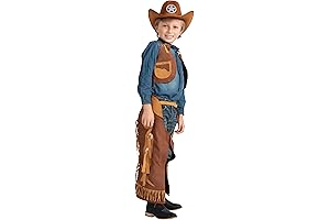 Realistic Cowboy Costume Set for Kids