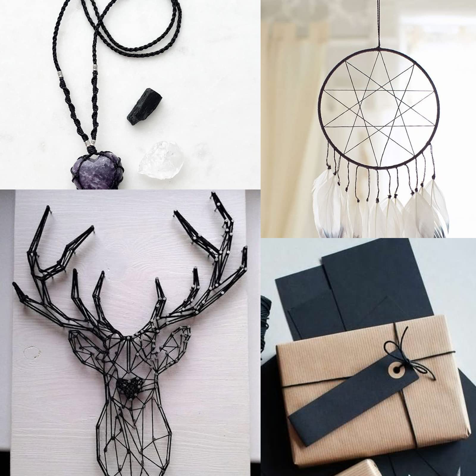 Spago Di Cotone Naturale 100m - Filo Beige 1mm Per Cucina, Artigianato, Giardinaggio E Confezioni Regalo - Foto 4