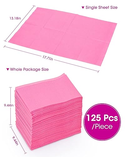 Miniatura 6 de Funfe Juego de 125 piezas de uñas para decoración de uñas, impermeable, desechables, 3 capas, almohadillas desechables, impermeables, desechables,