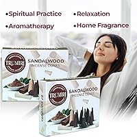 Vista 74 de TRUMIRI Copal Incense Cones - Total 20 Cone Incense - Dual Pack of 10 Insence Cones - Incense Cones Scented - Cone Incense Scents - Insense Cones
