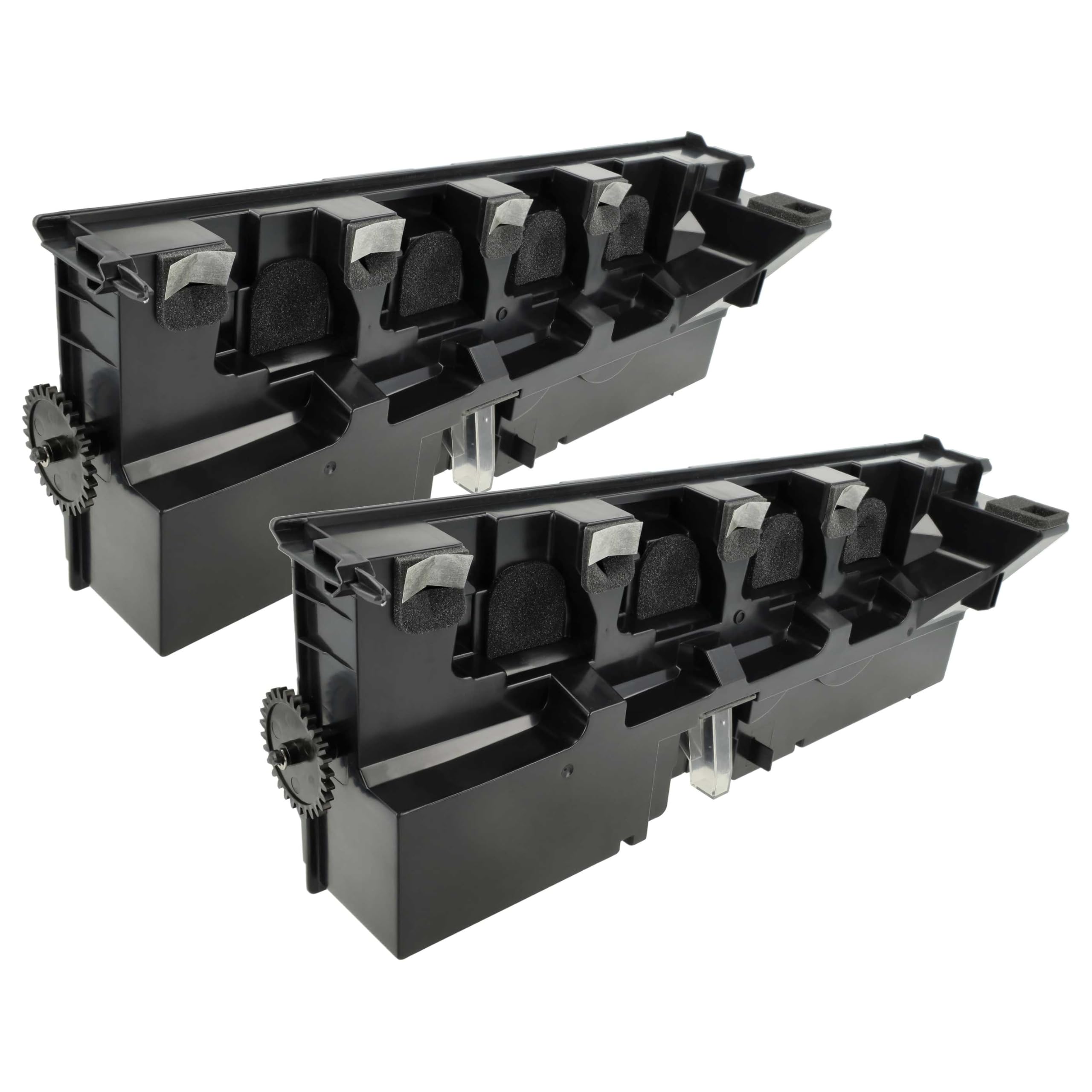 vhbw 2X vaschetta, Contenitore per Toner esausto Compatibile con Konica Minolta Bizhub 554, C454, C368, C364, C308, C284, C258, C224 stampanti Laser