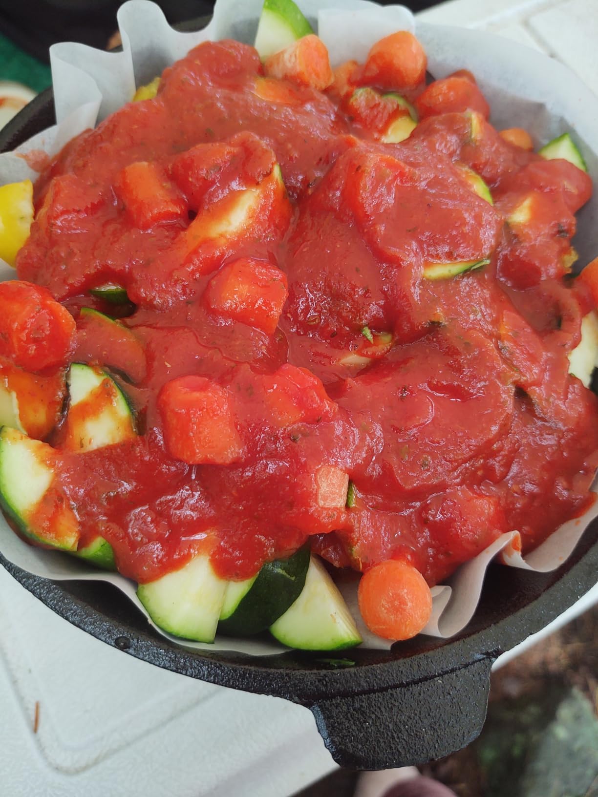 For a 2 qt dutch oven