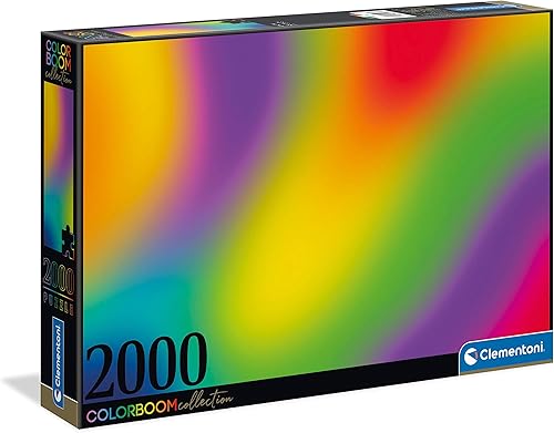 Clementoni Colección 32568, Colorboom - Rompecabezas degradado para niños y adultos, 2000 piezas, a partir de 10 años