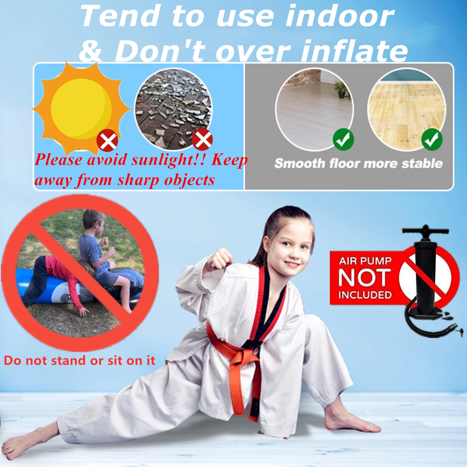 Worek bokserski dla dzieci, 160 cm, nadmuchiwany worek bokserski Ninja, z rękawicami bokserskimi, do ćwiczeń, boksu, MMA, karate, taekwondo i do redukcji gromadzonej energii u dzieci