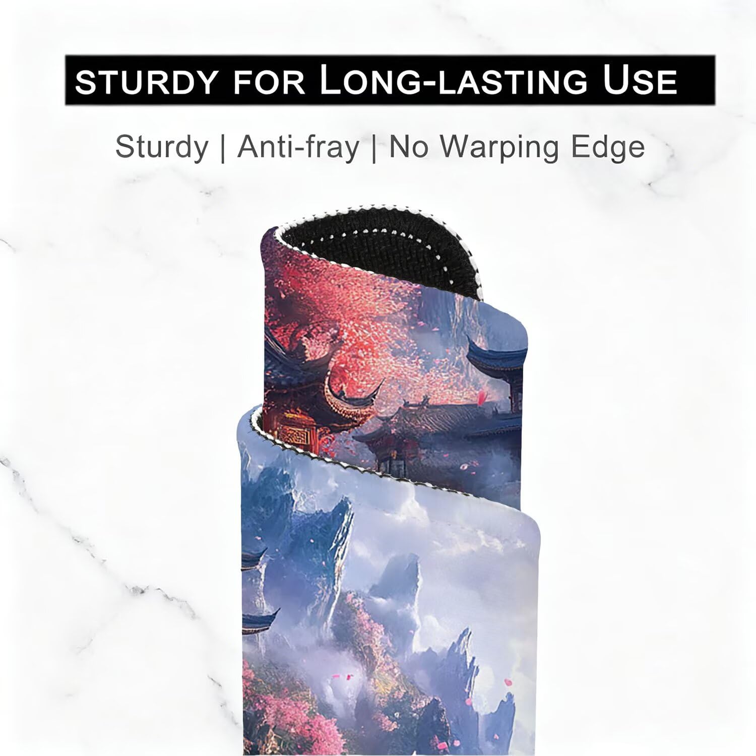 Tappetino Mouse Gaming XXL, Mousepad 1200x600x4mm attico fiore 0x0-173 | Tappetino Scrivania con Base in Gomma Antiscivolo Bordi Cuciti per Computer, PC, Migliora la Precisione e la Velocità
