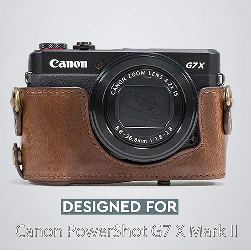 Miniatura 7 de MegaGear Canon PowerShot G1X Mark III - Funda de neopreno ultraligera para cámara, con mosquetón, color gris (MG1378)