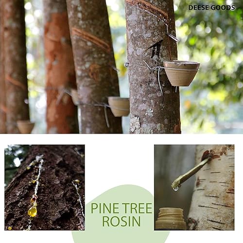 Miniatura 4 de Goma de pino natural para envolturas de comida de tela (2 libras)  Ideal para músicos, atletas, bailarines y proyectos de bricolaje  Agarre y