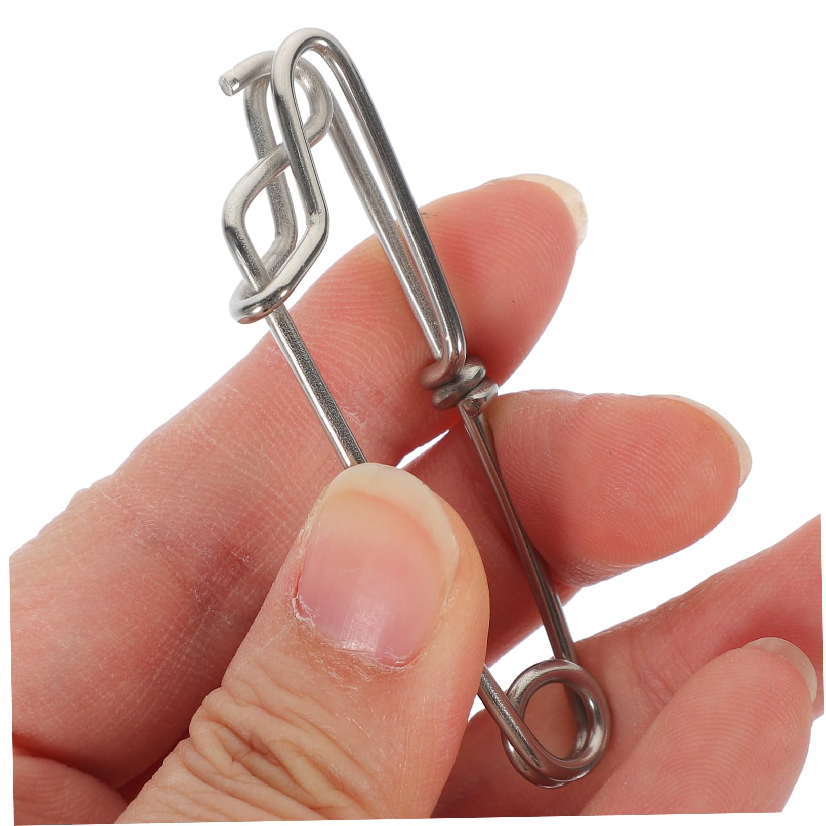 BESTonZON Broche Poisson Acier Inoxydable