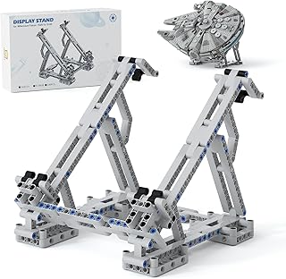Millennium Falcon Vertical Display Bracket for Lego 75257 Starship Model, Sturdy Stand Building Kit, Best Gift and Movie Collectible for Adults(236 PCS)
