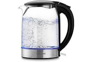 1.7L Electric Tea Kettle With Fast-Boiling Technology