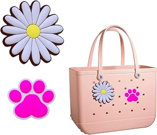 Bogg Bag Sports Charms Accessories Decorative Insert Charms for Simply Southern Totes and Beach Bags, Rubber 3" Baseball Sports Charm Accessories for Beach Totes