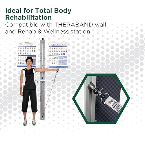 Miniatura 6 de Banda de bienestar profesional TheraBand con tubos resistentes de látex y conectores, 24 pulgadas, 2