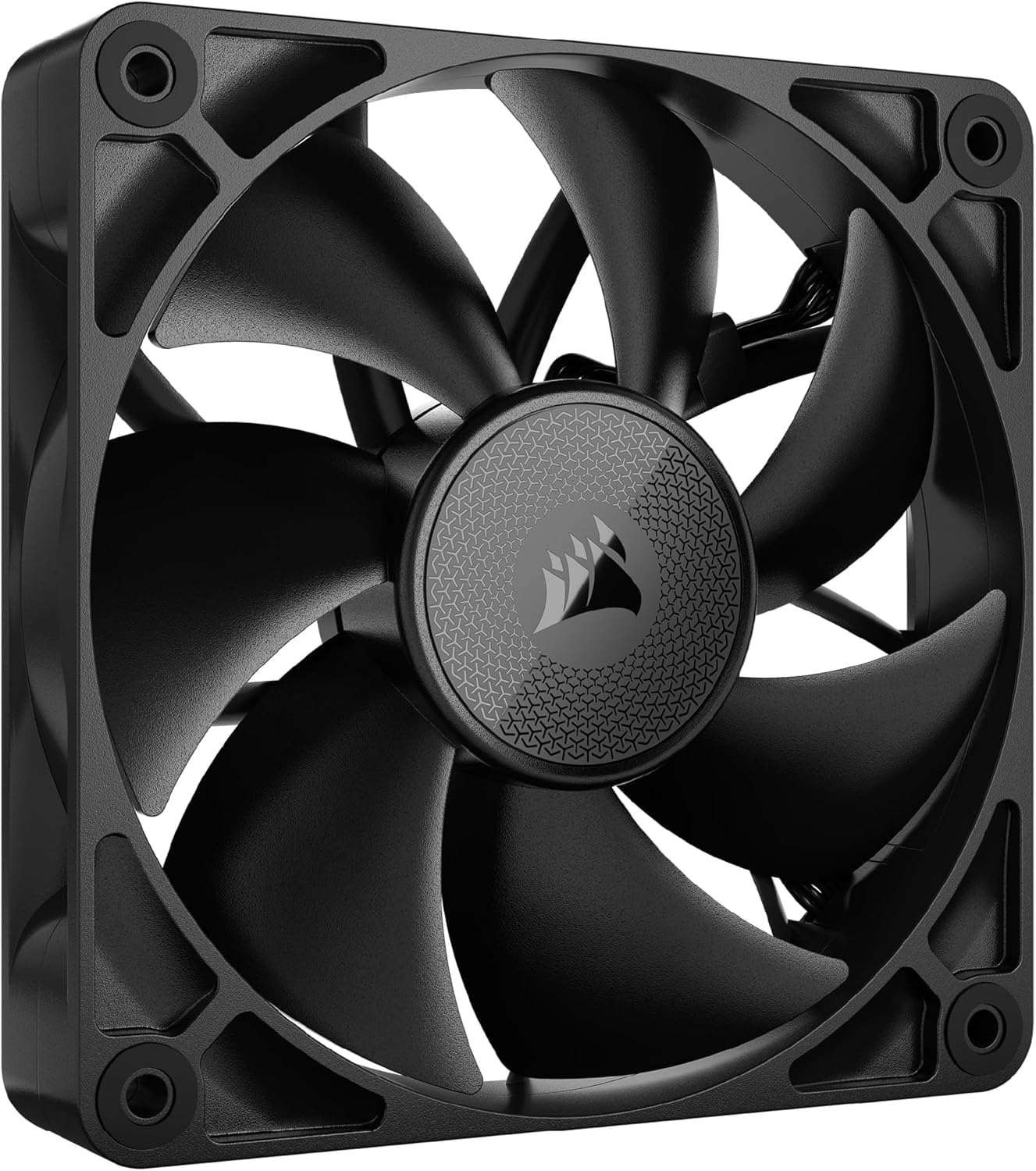 CORSAIR iCUE Link RX120 Ventilador PWM de 120 mm - Rodamiento de Cúpula Magnética - Ventilador Único - Negro