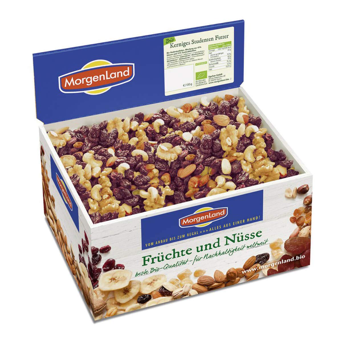 MorgenLand - Kerniges Studenten Futter - 3,5 kg