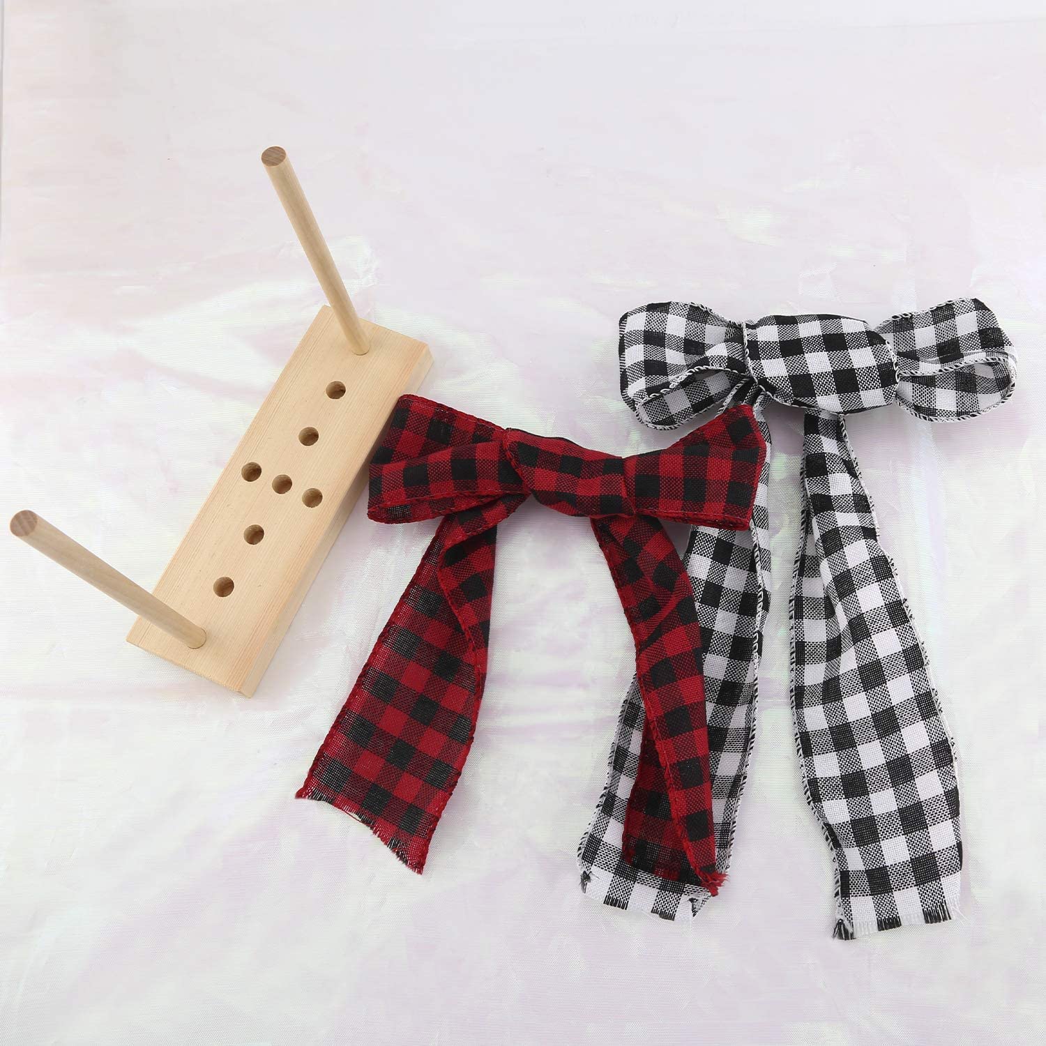 LUTER Bow Maker per Nastro, Strumento Artigianale in Legno per Fiocco per Ghirlande di Nastri, Fiocchi Regalo, Corpetti, Decorazioni per Feste