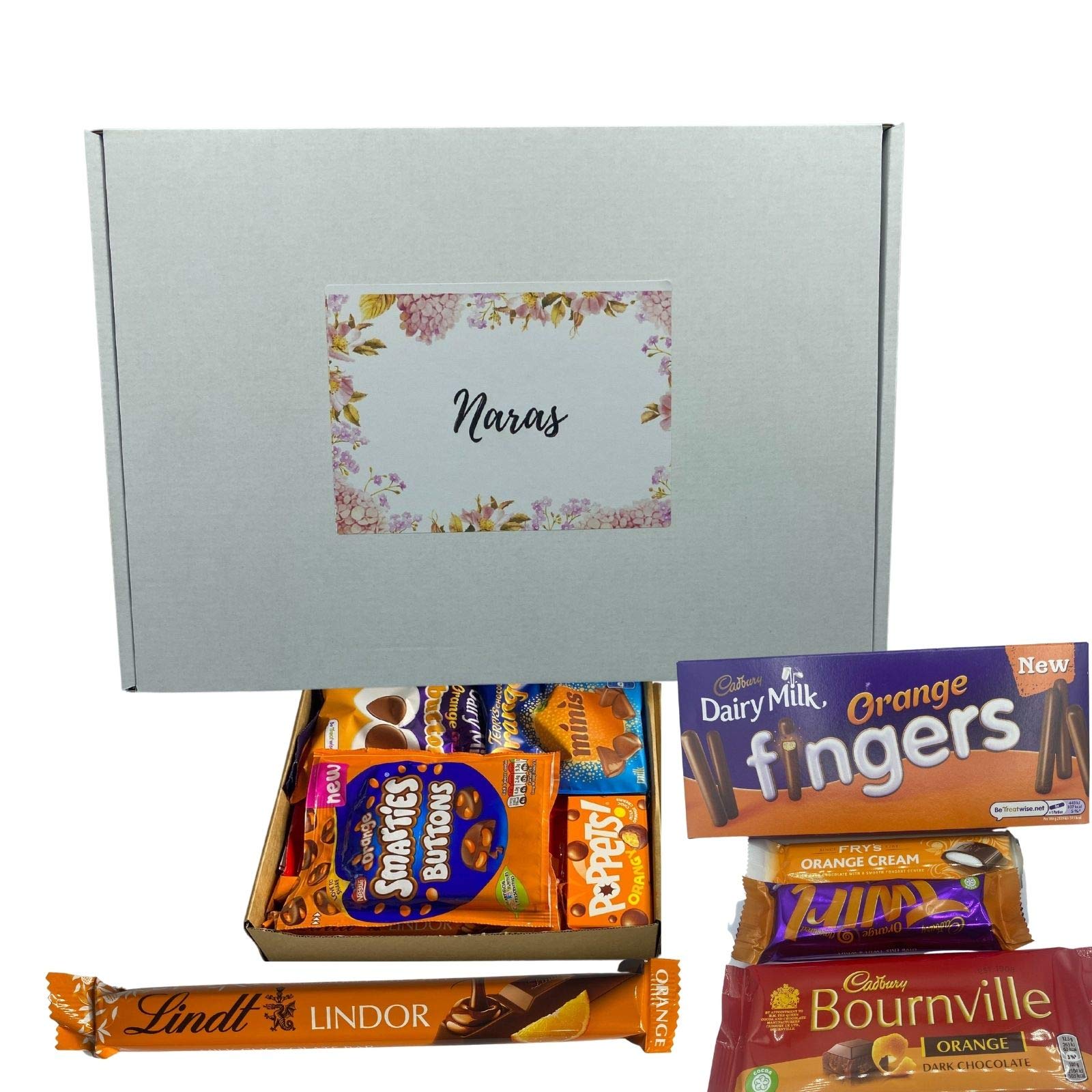 Orange Chocolate Hamper Gift Cadburys, Lindor, Terry's Chocolate