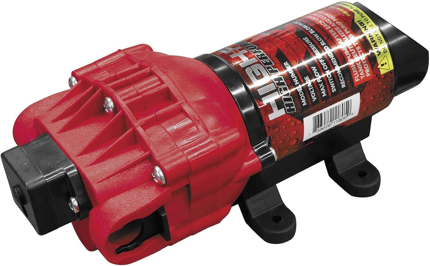 FIMCO 5151087 2.4 GPM 12 Volt High Performance (Hi Flo) Diaphragm Sprayer Pump 60 PSI Max 10 Amps Approved for use w/Roundup