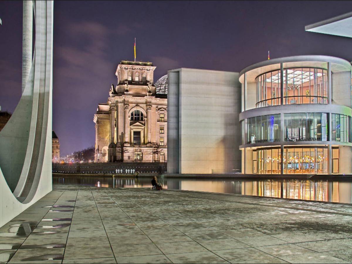 CALVENDO Puzzle Berlin - Abgeordetenhaus 1000 Teile Puzzle quer 1000 Pieces 64 x 48 cm from Michael Allmaier