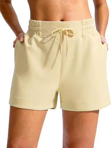 Soothfeel Women's Athletic Running Shorts with Pockets 3.5"/ 5" Quick Dry High Waisted Workout Active Gym Shorts for Women