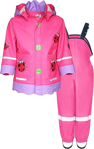 Playshoes Regen-Set Regenlatzhose - Traje de lluvia (2 unidades), diseño de mari