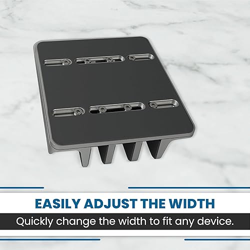 Miniatura 5 de Elestoria Soporte vertical múltiple para laptop  Soporte vertical para laptop con capacidad para 5 dispositivos, se adapta a todos los MacBooks,