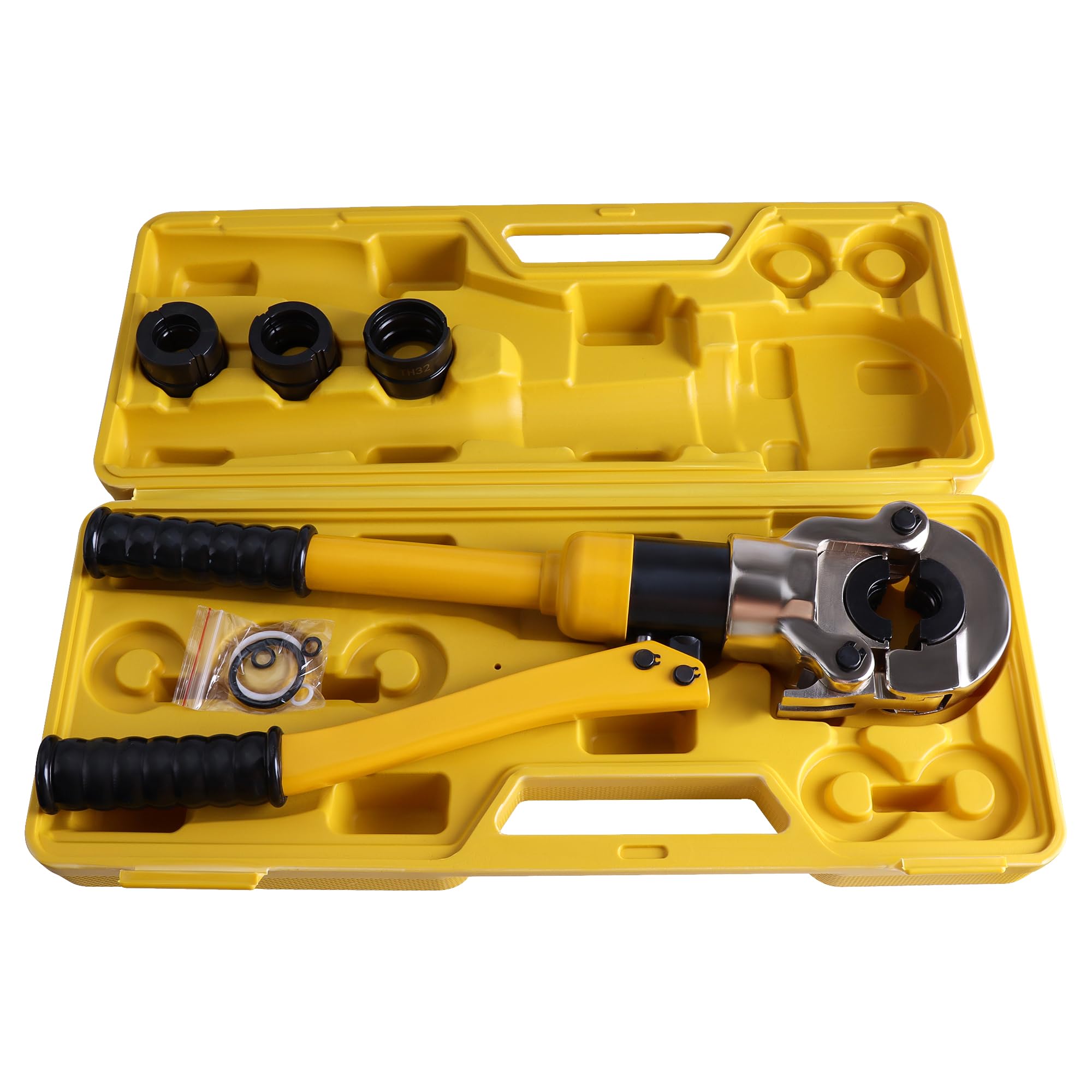Herramienta de engarzado PEX 6T 16-32 mm con barra TH contorneada