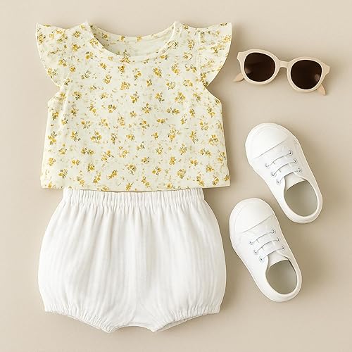 Miniatura 3 de Century Star Bloomers para bebés para niñas pequeñas, fundas de pañales para niñas, pantalones cortos de bebé, ropa interior sólida para recién