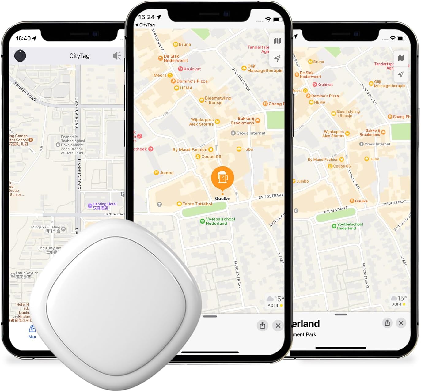 GPS tracker for vehicles, pets & kids