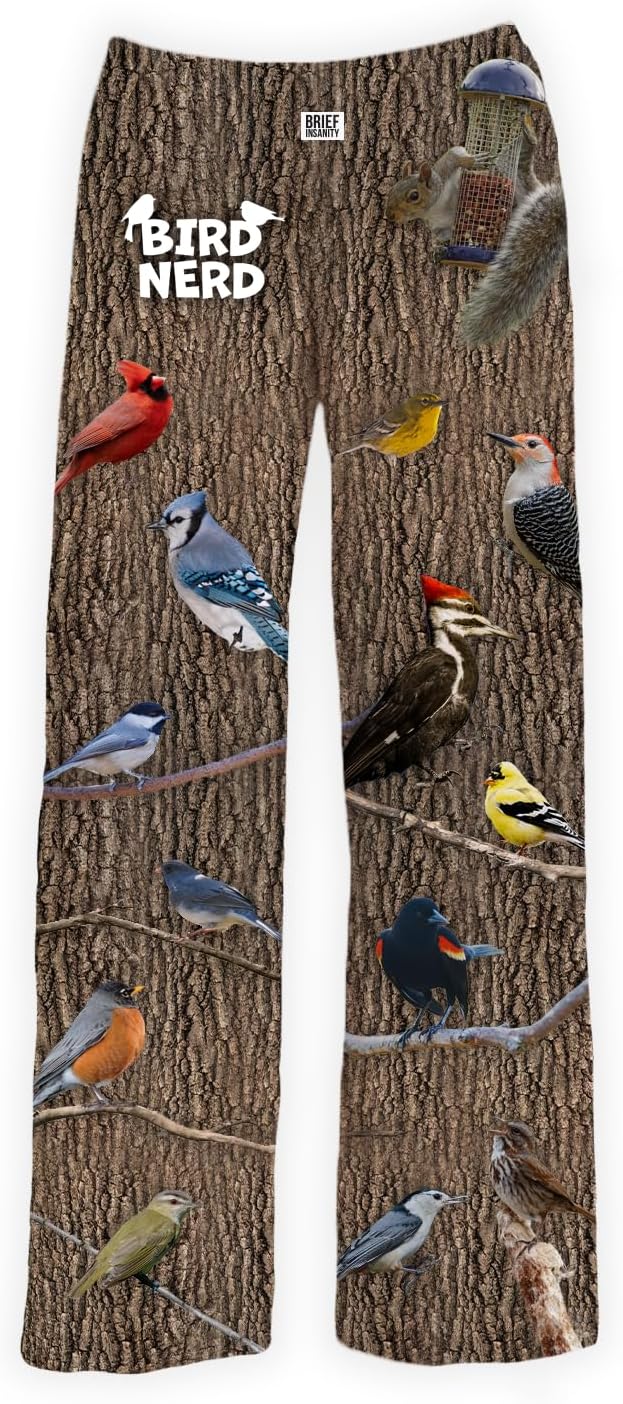 BRIEF INSANITY Outdoors Pants & Pajama Bottoms, Soft Pajama Pants for Women & Men with Different Design & Sizes