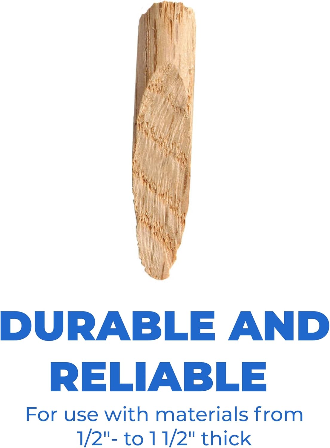 Kreg Solid-Wood Pocket-Hole Plugs - Clean Hole Plug Finish - Essential Woodworking Accessory for Hidden Joints - Solid Oak - P-OAK - 50 Count