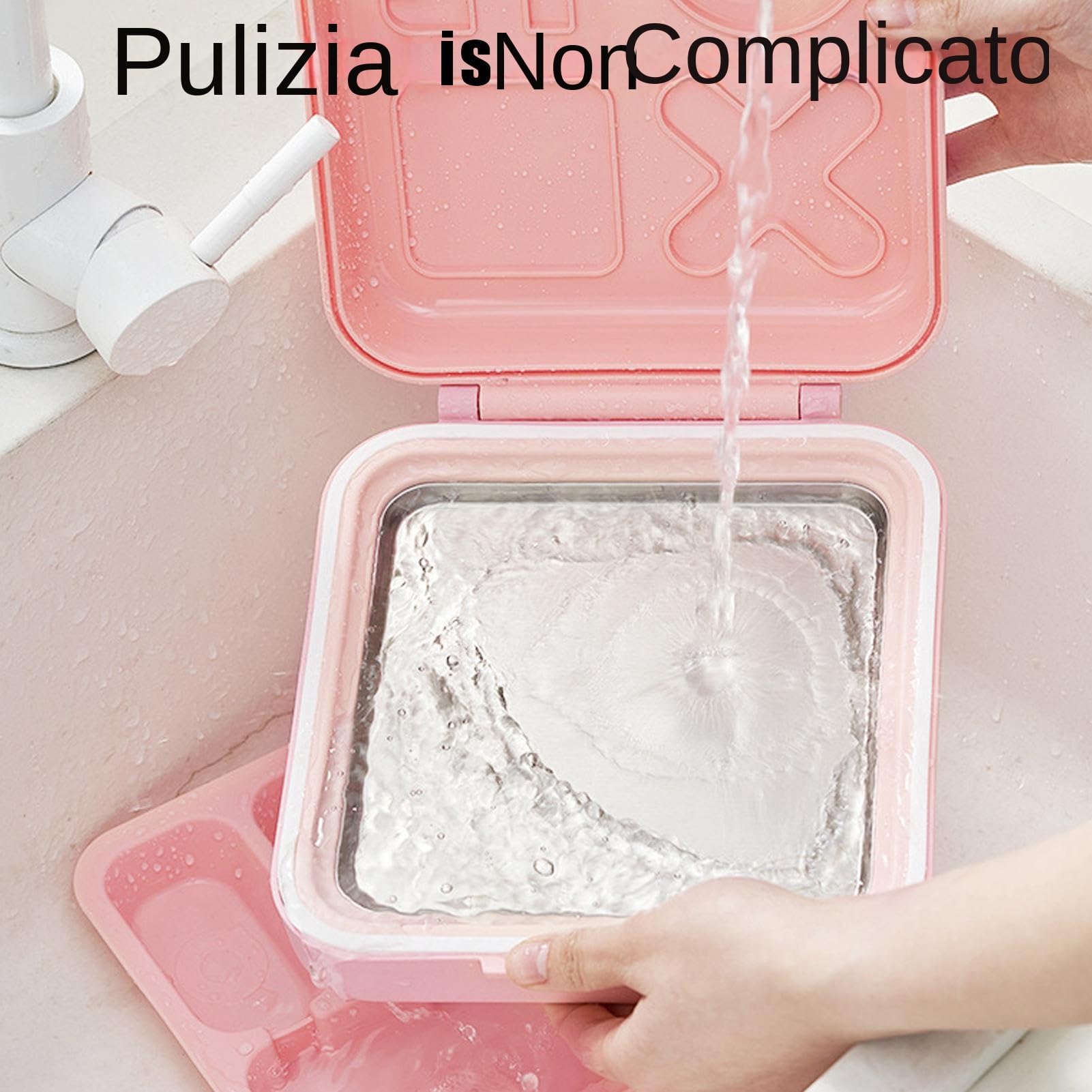 Per 2 In 1 Stampo Gelatiera Riutilizzabile | Strumento Per Dolci Con Sformo Facile E Vassoio Compatto Per Yogurt, Ideale Per Snack E Dessert Per Bambini