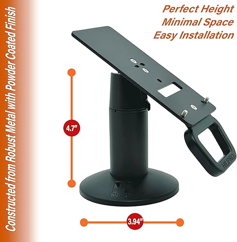 Miniatura 6 de Soporte giratorio para máquina de pago de tarjetas de crédito Pax A35 - Kit completo de POS - Soporte de pago sin contacto resistente y duradero