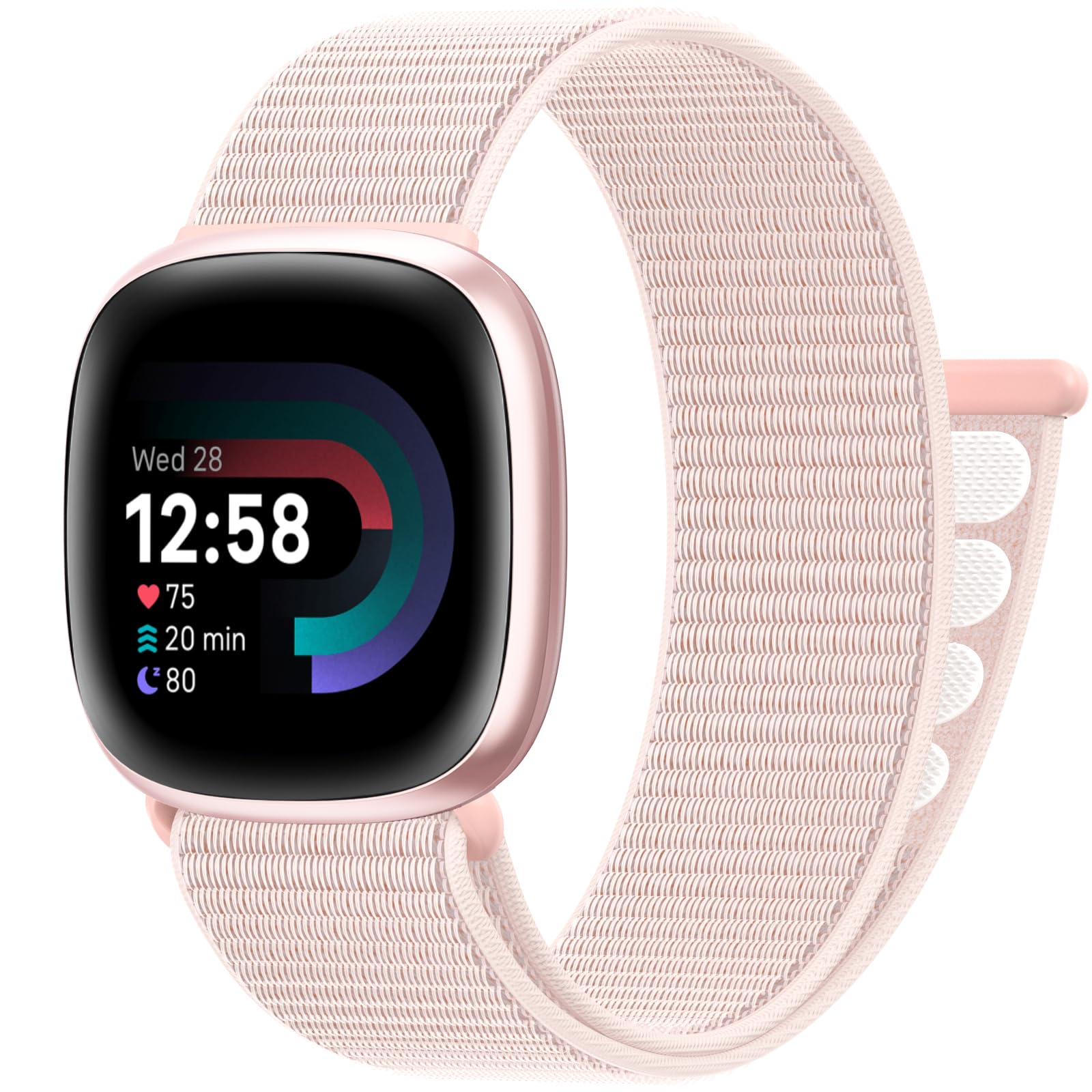 Jiamus Nylon Straps Compatible with Fitbit Versa 4/Versa 3/Sense 2/Sense — image 1