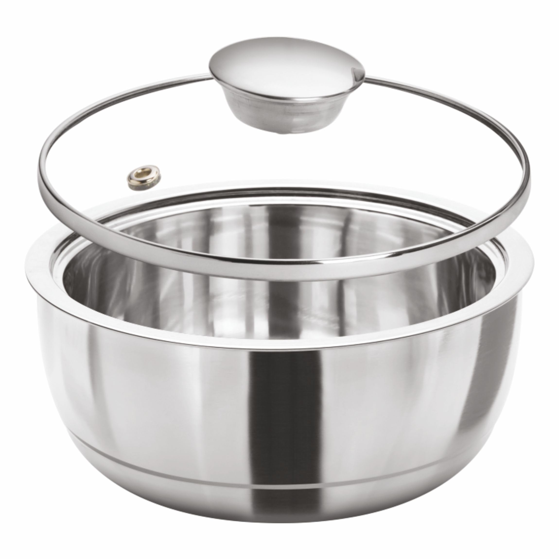 See full amazon price history chart for Signoraware 500ml Casserole Serving Bowl Container, Insulated Stainless Steel with Glass Lid, Steam Vent,Hot Pot, Food Grade, Bpa Free Serverware (500ml, Set 1 Silver) Signoraware 500ml Casserole Serving Bowl Container, Insulated Stainless Steel with Glass Lid, Steam Vent,Hot Pot, Food Grade, Bpa Free Serverware (500ml, Set 1 Silver) (B0CB6BCG3C) Amazon Price History, Amazon Price Tracker