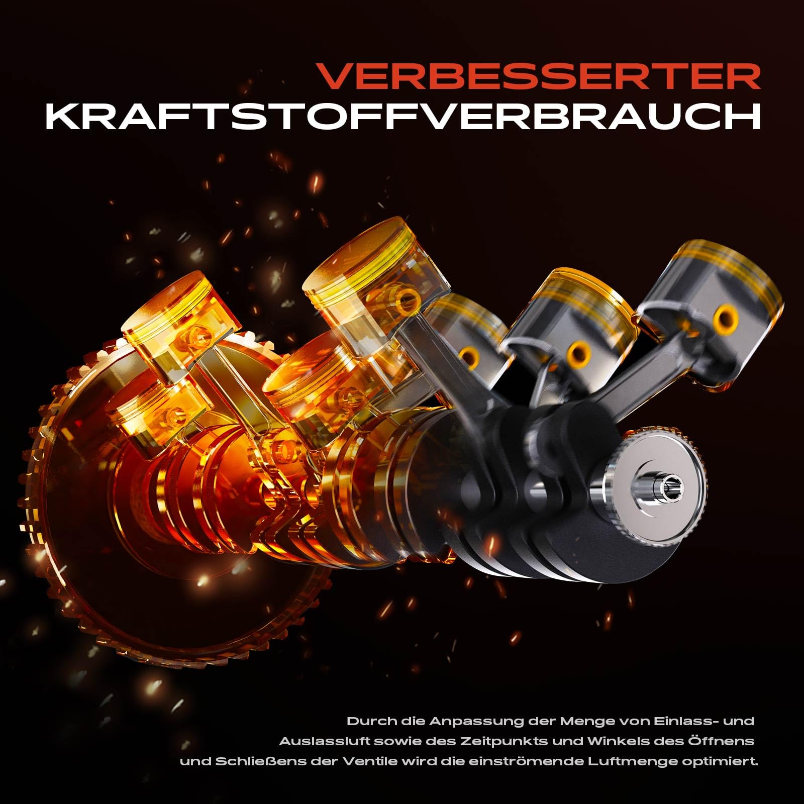 Frankberg Steuerventil Nockenwellenversteller Benzin Kompatibel mit C-Klasse W203 C180 C200 E-Klasse W210 E200 SLK R170 200 230 Replace# 1110510177,1110510077