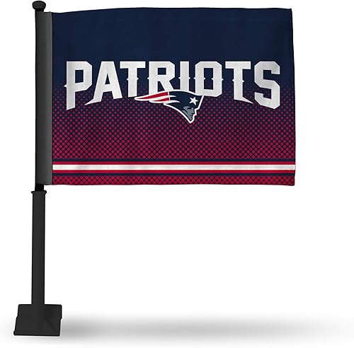Vista 218 de Rico Industries NFL - Bandera de doble cara para automóvil, accesorio para auto