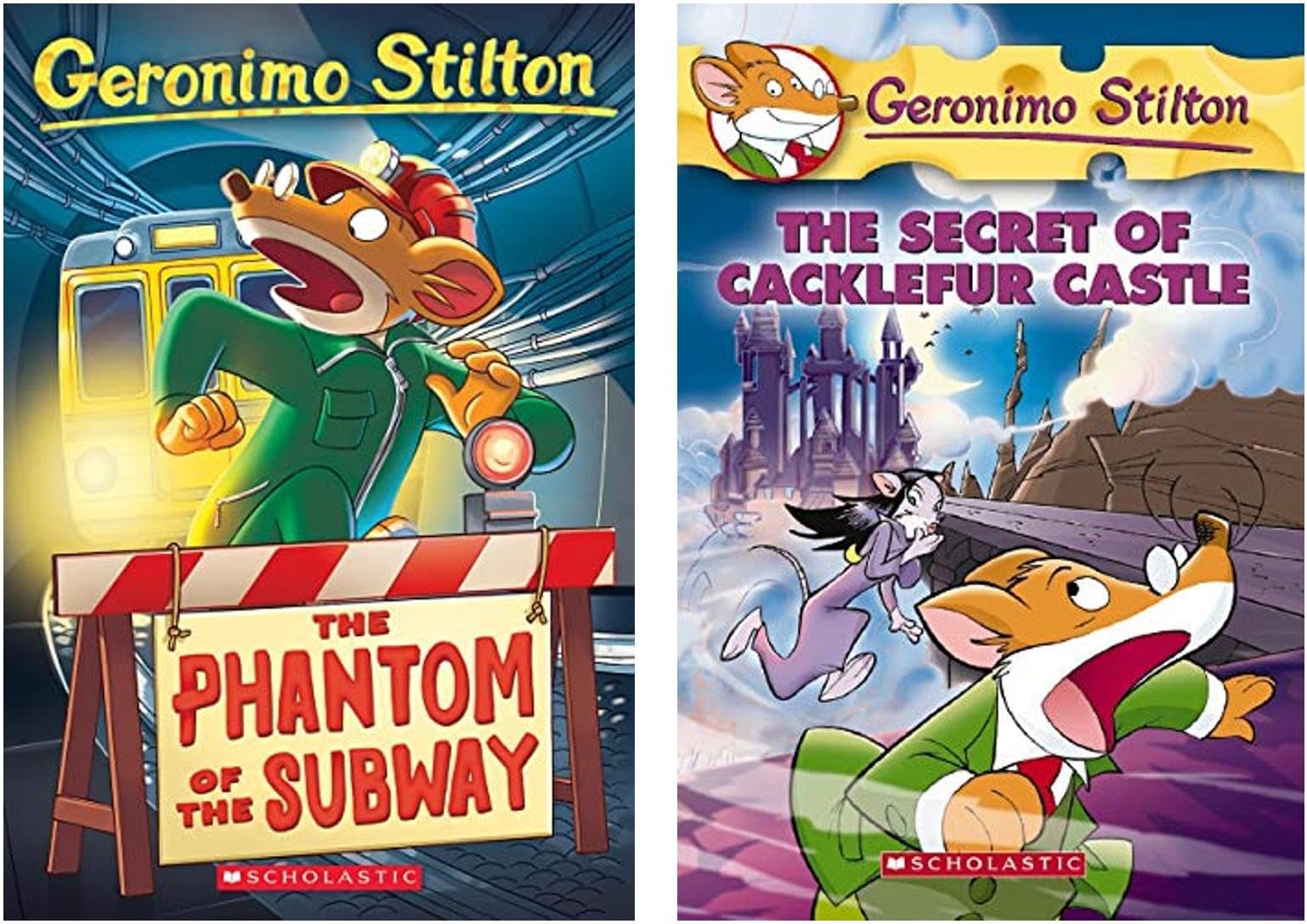 The Phantom of the Subway: 13 (Geronimo Stilton) Geronimo Stilton & The Secret of Cacklefur Castle: 22 (Geronimo Stilton) Geronimo Stilton