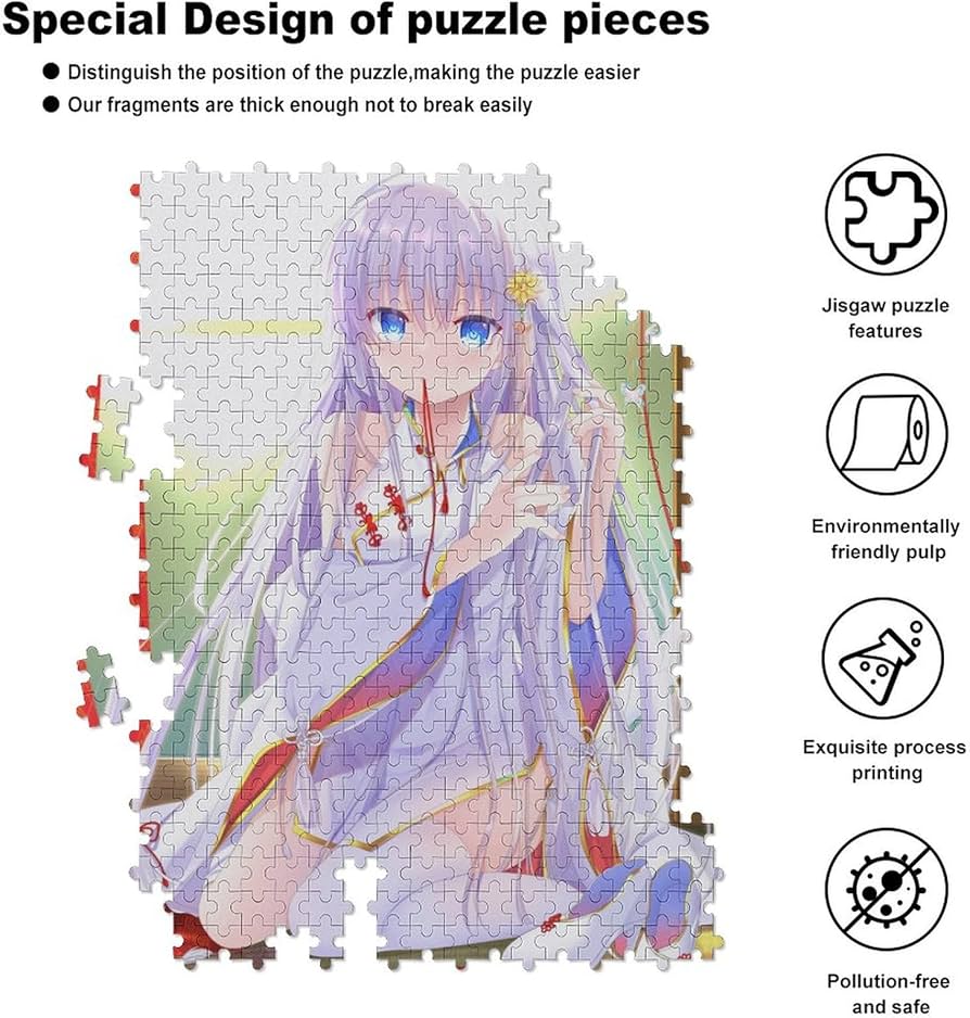 Amazon | サマーポケッツ ジグソーパズル 500pcs 木製ピース 子供 大人