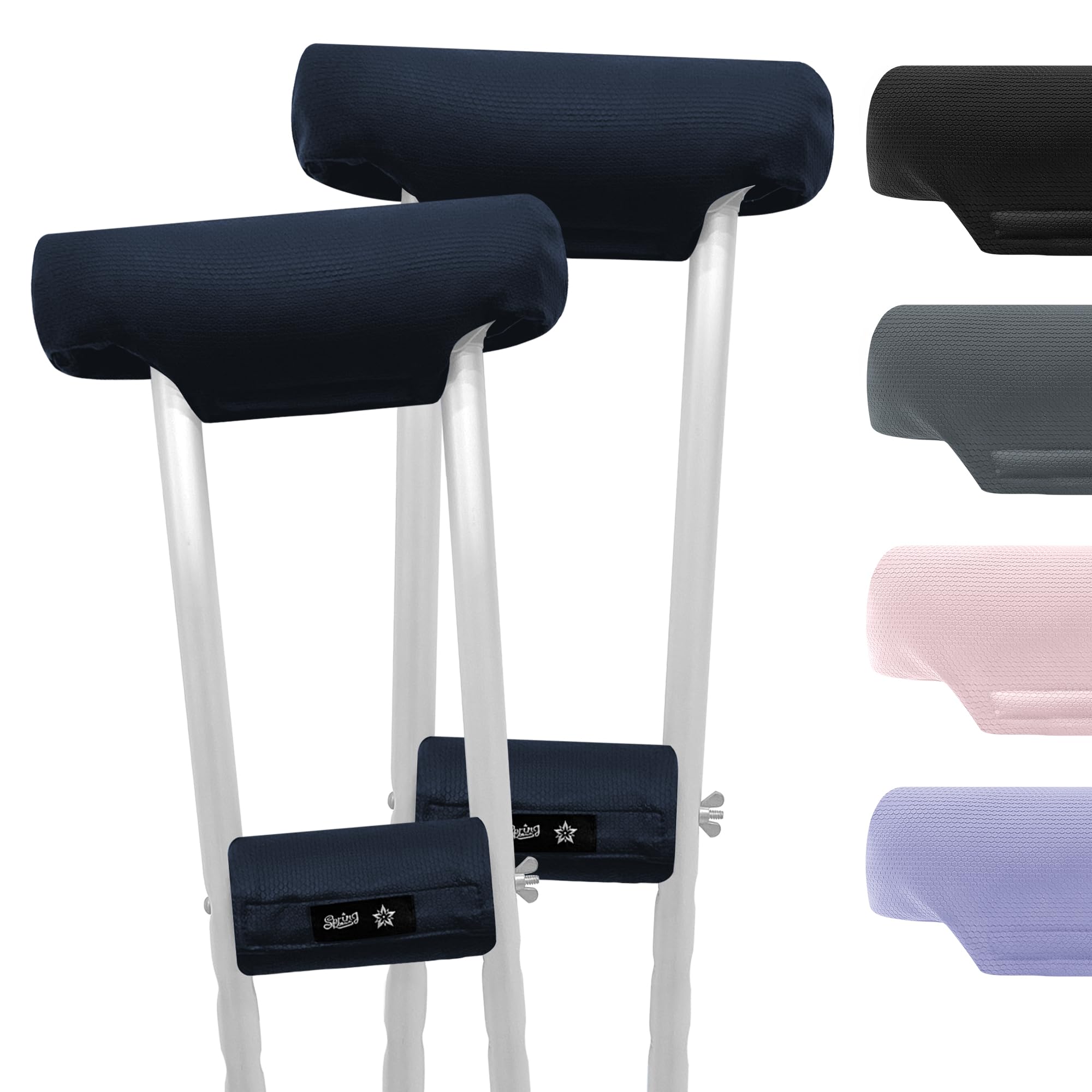 SPRING SEAON Crutches Padding PU Fabric Crutch Covers Cushions