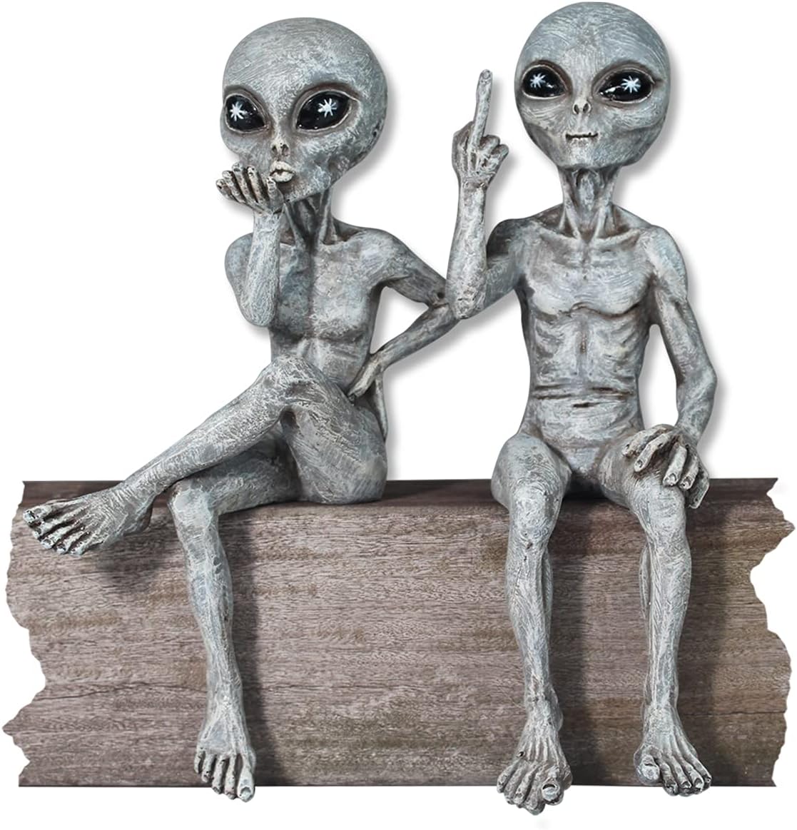 Decoration Jardin Exterieur, Drôle GNOME Statue Nain De Jardin Avec Eclairage Solaire, Figurine