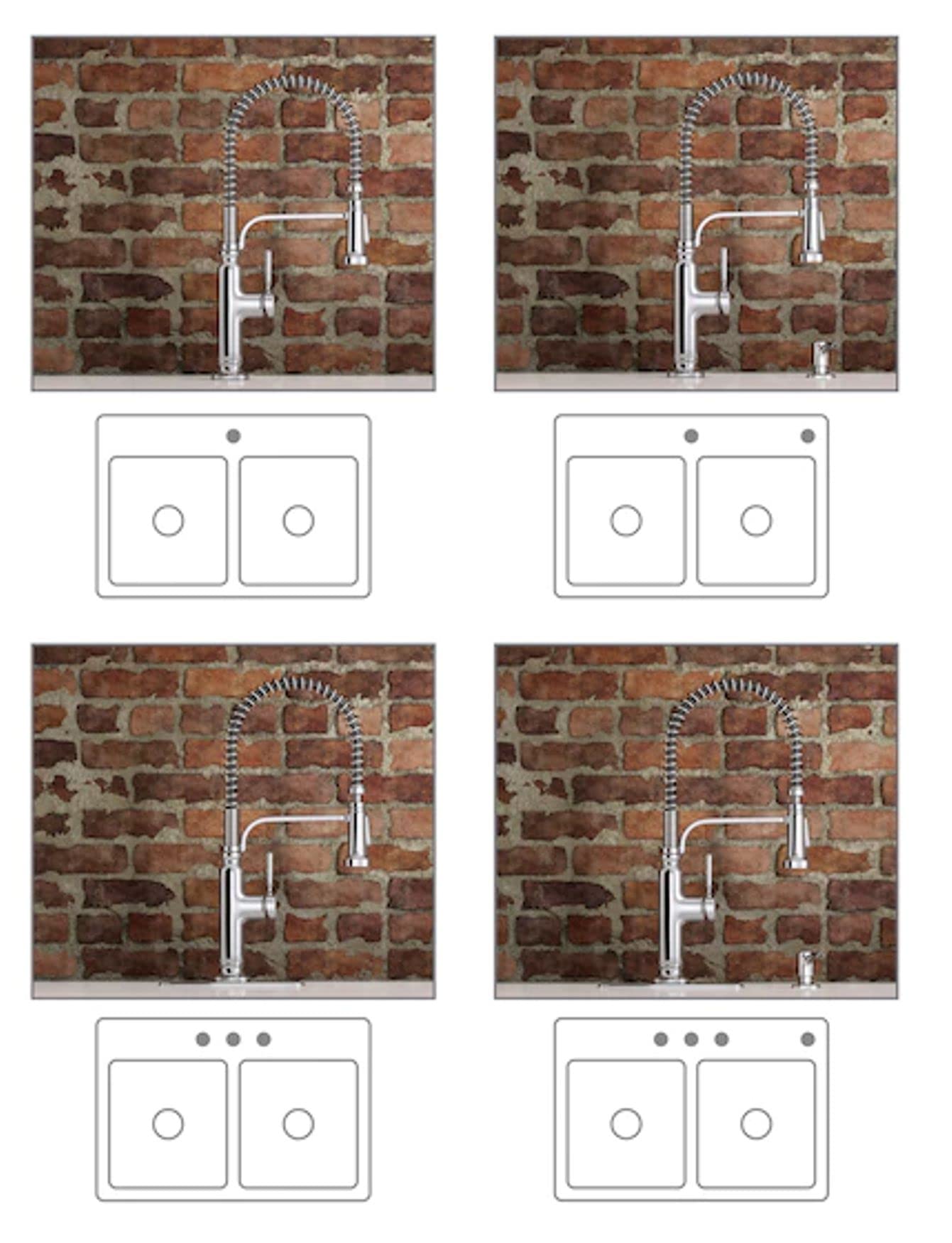 Kohler Ealing - Grifo de cocina de arco alto cromado pulido