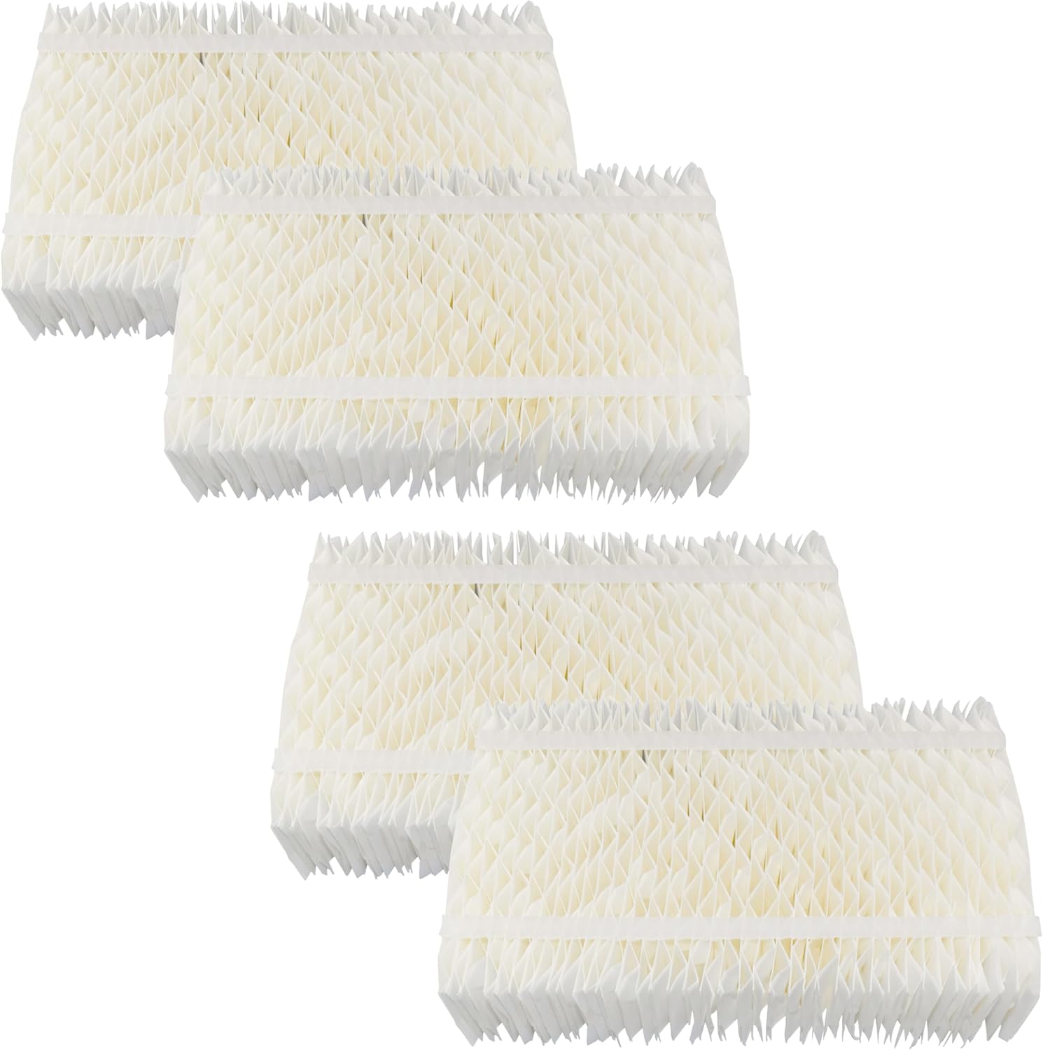 HQRP 4-Pack Wick Filter Compatible with Kenmore 29974, 299740, 29962, 758.299772C, 758.144131, 758.144510, 758.14451 Humidifier