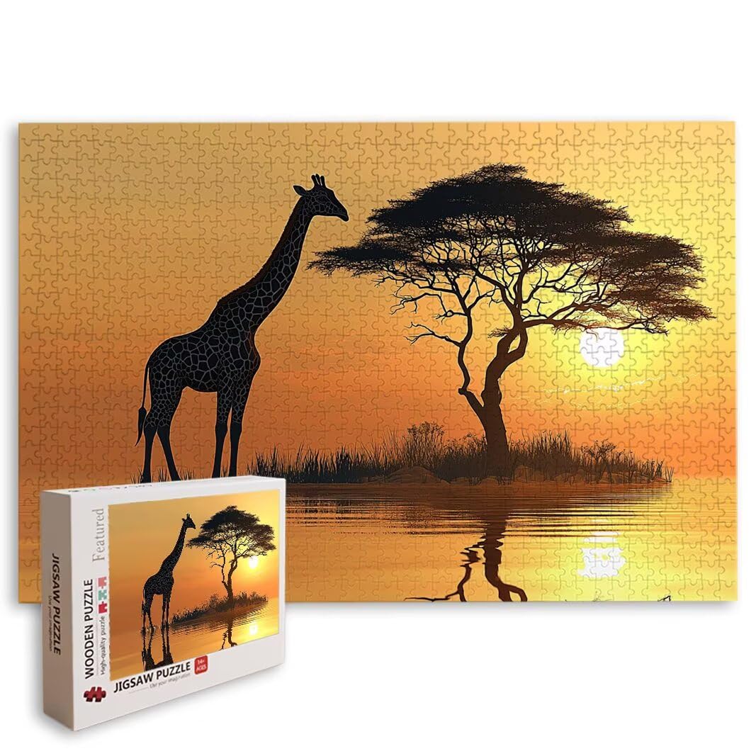 Puzzle Africa, Puzzle 5000 Pezzi Adulti per Decor, Regalo Donna/Uomo -8458