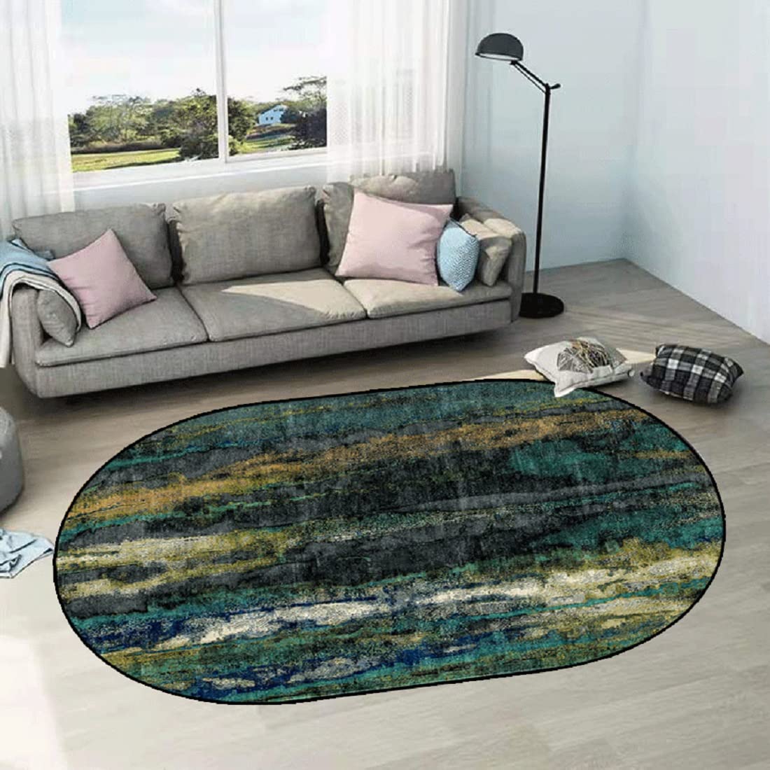 Tapis antidérapant moderne XL pour éviter les glissades sur votre parquet