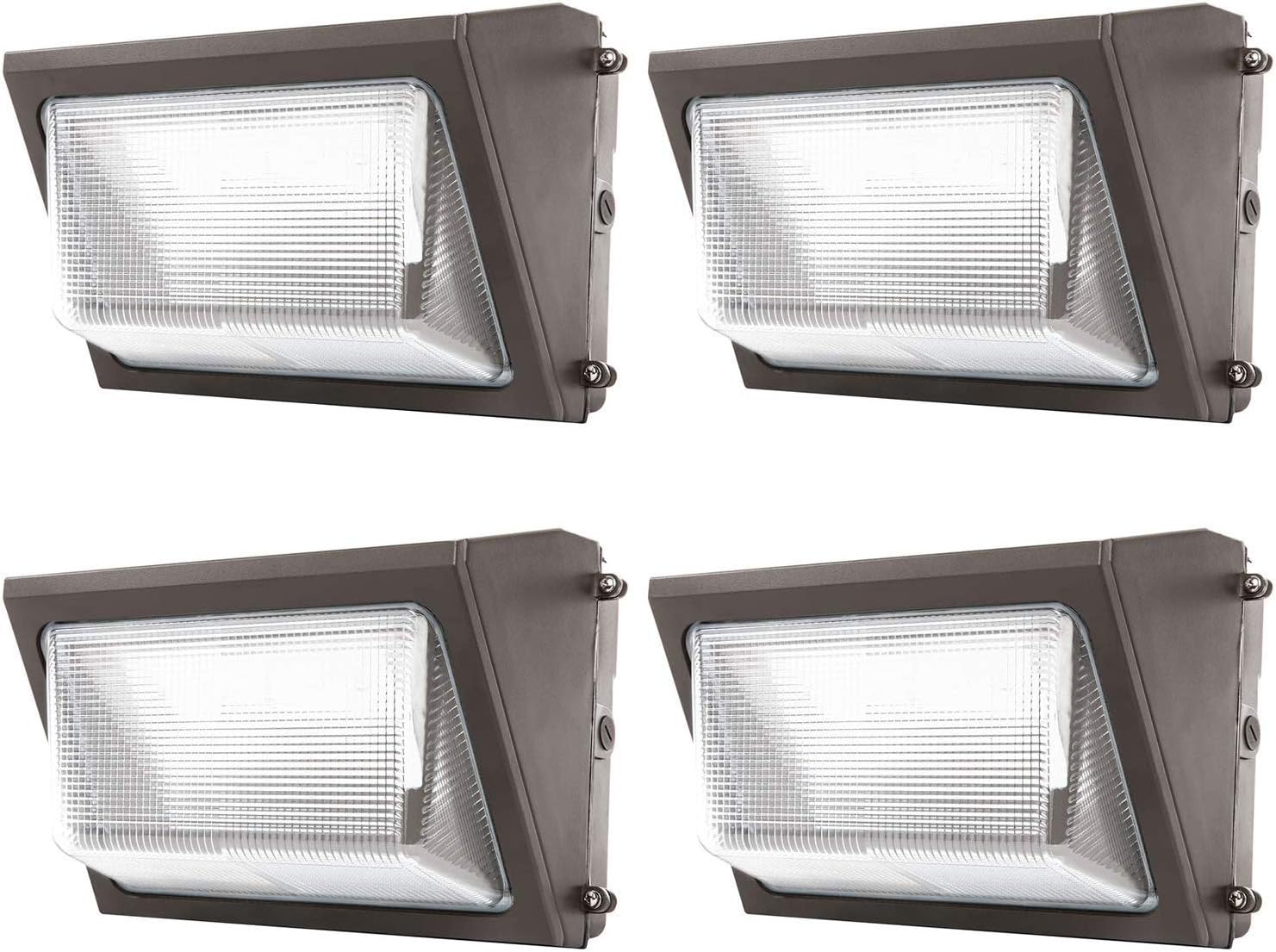 Sunco Lighting 4 Pack LED Wallpack 5000K 90W
